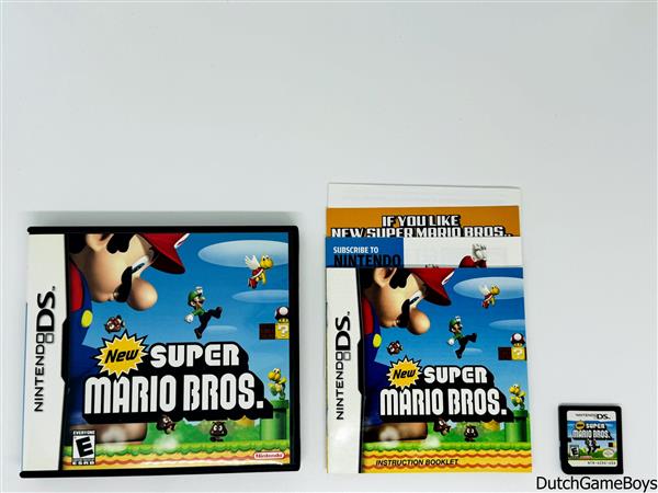 Grote foto nintendo ds new super mario bros usa spelcomputers games ds