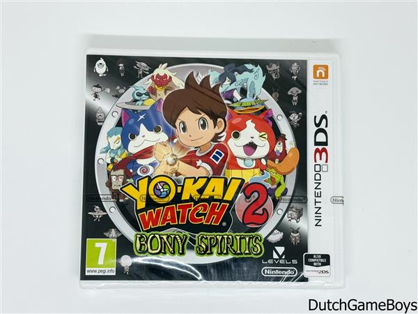 Grote foto nintendo 3ds yo kai watch 2 bony spirits ukv new sealed spelcomputers games overige games