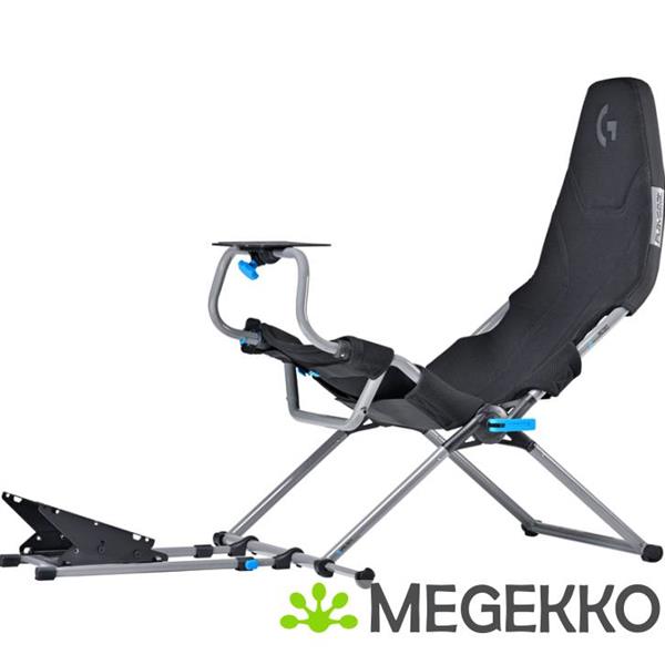 Grote foto playseat challenge x logitech g edition stoel voor consolegames zwart grijs computers en software overige computers en software