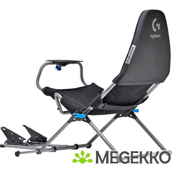 Grote foto playseat challenge x logitech g edition stoel voor consolegames zwart grijs computers en software overige computers en software