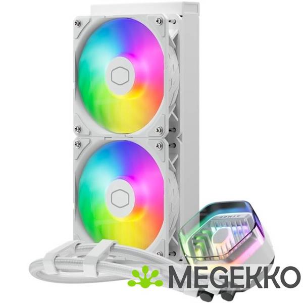 Grote foto cooler master masterliquid 240 atmos argb white computers en software overige computers en software