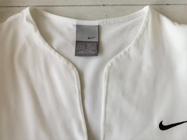 Grote foto elegante witte tennis top nike pure 40 42 kleding dames tops