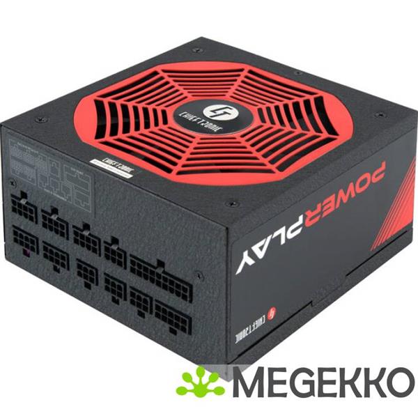 Grote foto chieftec powerplay power supply unit 850 w 20 4 pin atx ps 2 zwart rood computers en software overige