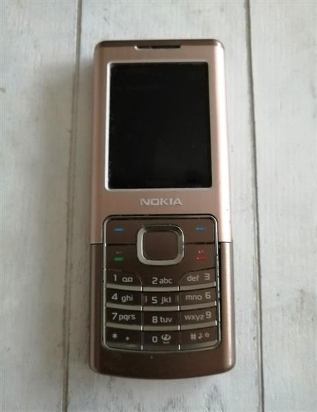 Grote foto nokia classic 6500 brons brown telecommunicatie nokia