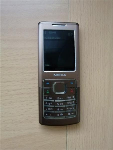 Grote foto nokia classic 6500 brons brown telecommunicatie nokia