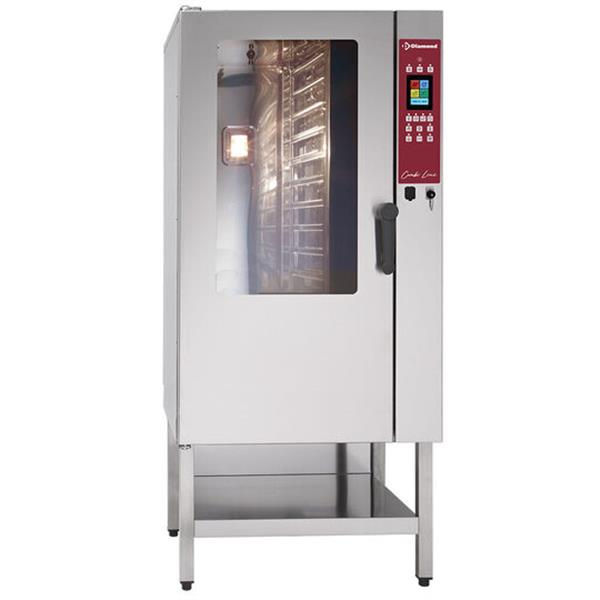 Grote foto touch screen elektrische stoom convectieoven 15x gn 1 1 auto cleaning diamond dfv 1511 pts diversen overige diversen