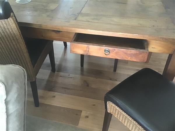 Grote foto kloostertafel huis en inrichting eettafels