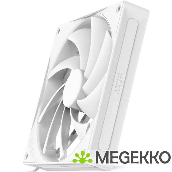 Grote foto nzxt f140q 140mm white quiet airflow computers en software overige computers en software