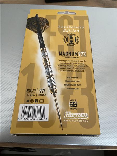 Grote foto darts harrows 23 gr sport en fitness darts