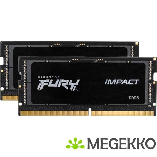 Grote foto kingston ddr5 sodimm fury impact 2x16gb 5600 computers en software overige computers en software