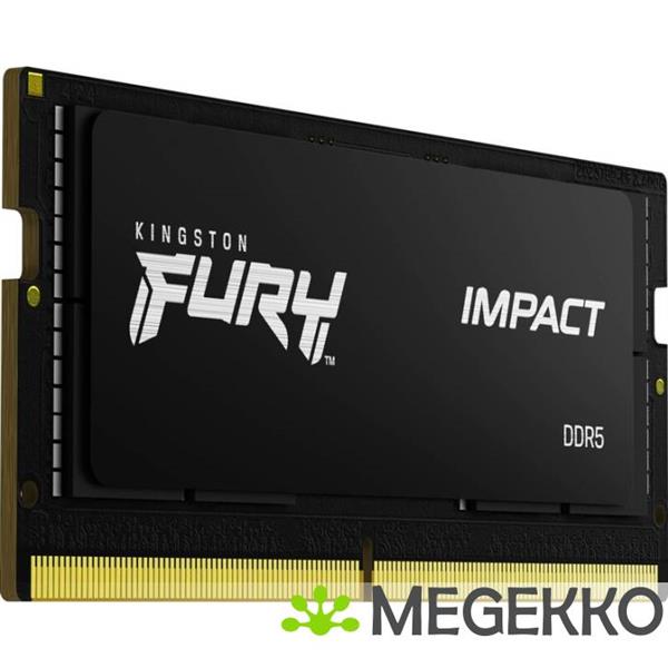 Grote foto kingston ddr5 sodimm fury impact 2x16gb 5600 computers en software overige computers en software