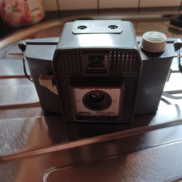 Grote foto vintage imperial delta 127 film flash camera audio tv en foto camera analoog