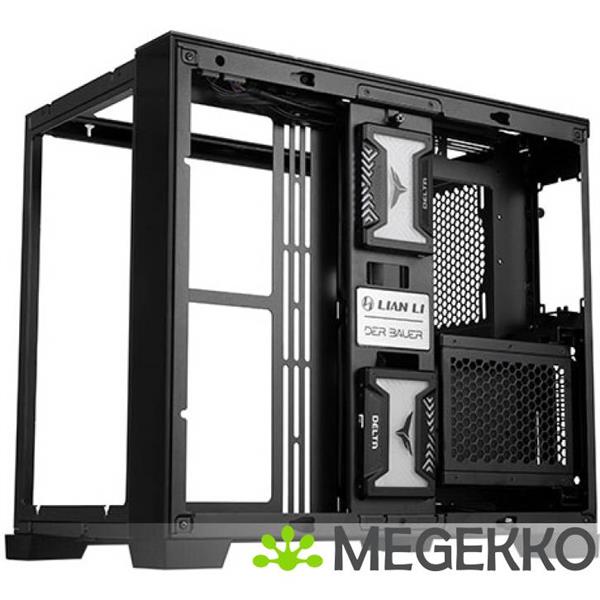 Grote foto lian li pc o11 dynamic mini black computers en software behuizingen en kasten