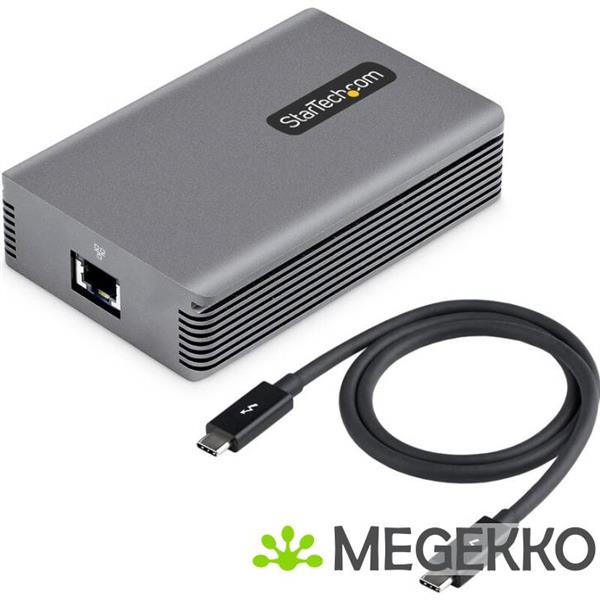 Grote foto startech.com thunderbolt 3 naar ethernet adapter 10gbe adapter multi gigabit thunderbolt 3 naar r computers en software netwerkkaarten routers en switches