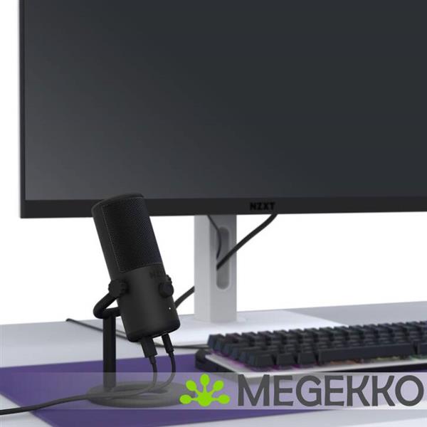 Grote foto nzxt capsule mini zwart microfoon computers en software overige computers en software