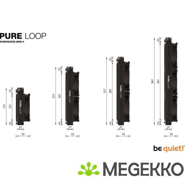 Grote foto be quiet pure loop 120mm computers en software overige computers en software