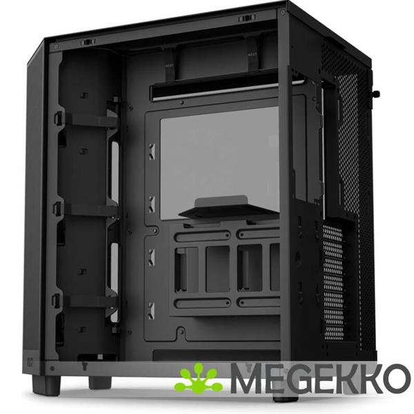 Grote foto nzxt h6 flow rgb black computers en software behuizingen en kasten