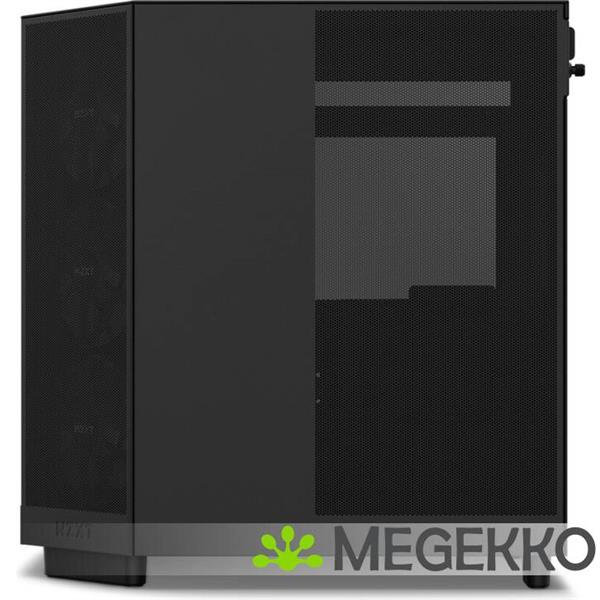 Grote foto nzxt h6 flow rgb black computers en software behuizingen en kasten