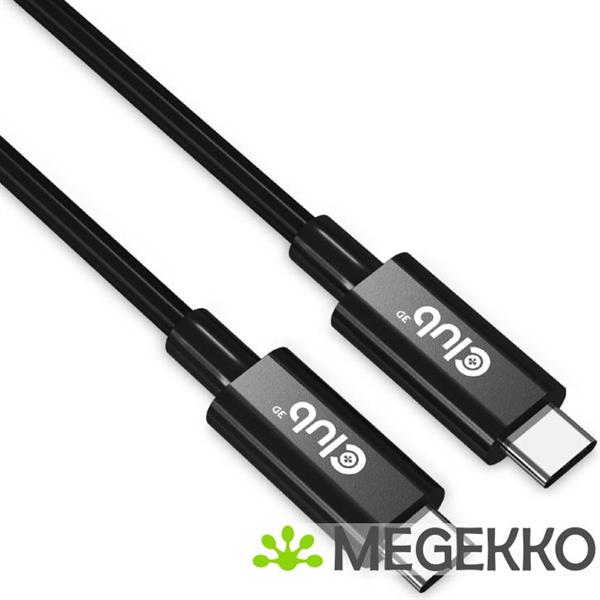 Grote foto club3d usb4 gen3x2 type c bi directional cable computers en software overige computers en software