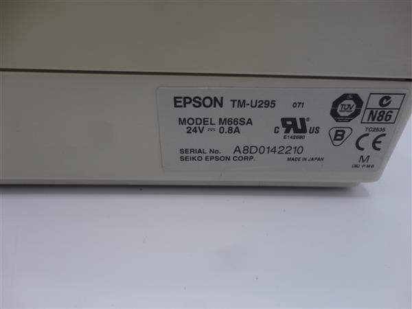 Grote foto epson tm u295 matrix slip bon printer m66sa wit serieel alleen printer computers en software printers