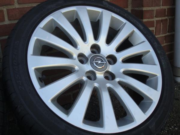 Grote foto 18 inch opel velgen en banden steek 5x120 auto onderdelen banden en velgen