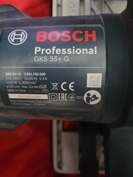 Grote foto bosch blauw gks55 g doe het zelf en verbouw gereedschappen en machines