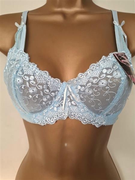 Grote foto chique anijsblauwe bh 65c en 70c kleding dames ondergoed en lingerie