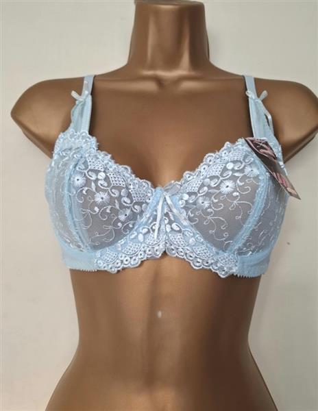 Grote foto chique anijsblauwe bh 65c en 70c kleding dames ondergoed en lingerie