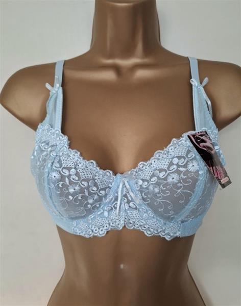 Grote foto chique anijsblauwe bh 65c en 70c kleding dames ondergoed en lingerie