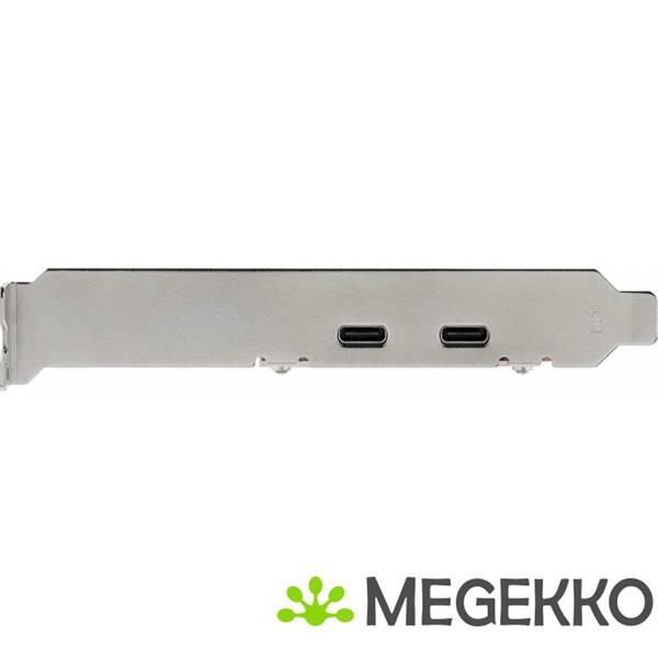 Grote foto startech.com 2 poorts pcie usb 3.1 kaart 2x usb c usb 3.1 gen 2 tot 10 gbps computers en software overige computers en software