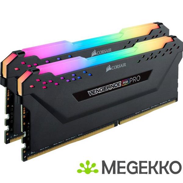 Grote foto corsair ddr4 vengeance rgb pro 2x16gb 3600 computers en software overige computers en software