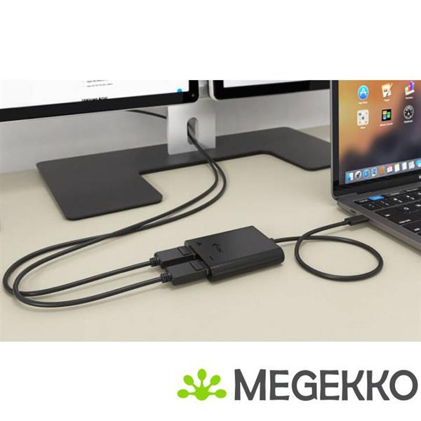 Grote foto i tec usb c dual 4k 60hz single 8k 30hz hdmi video adapter computers en software overige computers en software