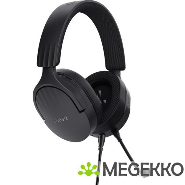 Grote foto trust gxt 489 fayzo headset bedraad hoofdband gamen zwart audio tv en foto koptelefoons