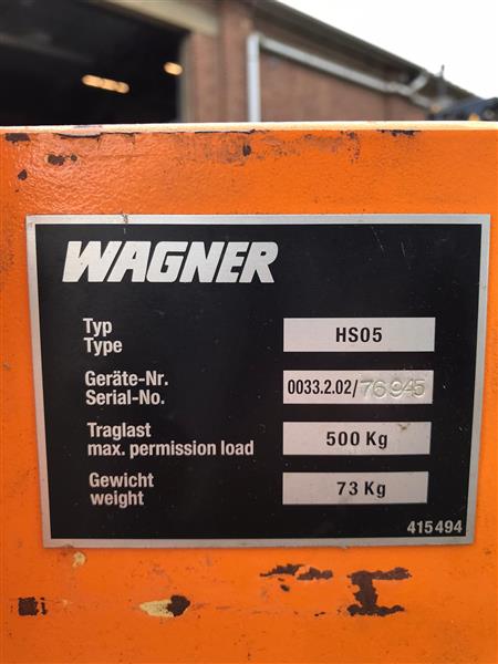 Grote foto palletwagen still wagner hs 05 auto diversen gereedschap