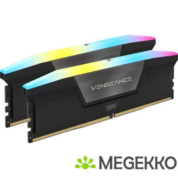 Grote foto corsair ddr5 vengeance rgb 2x16gb 6400 computers en software overige computers en software