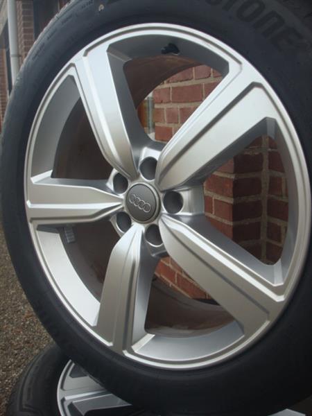 Grote foto 20 inch audi e tron s line velgenset steek 5x112 auto onderdelen banden en velgen