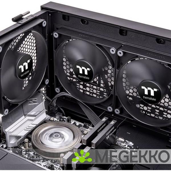 Grote foto thermaltake tt ct120 pc computer behuizing ventilator zwart 2 stuk s computers en software overige computers en software