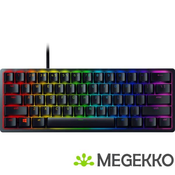 Grote foto razer huntsman mini clicky purple gaming toetsenbord computers en software toetsenborden