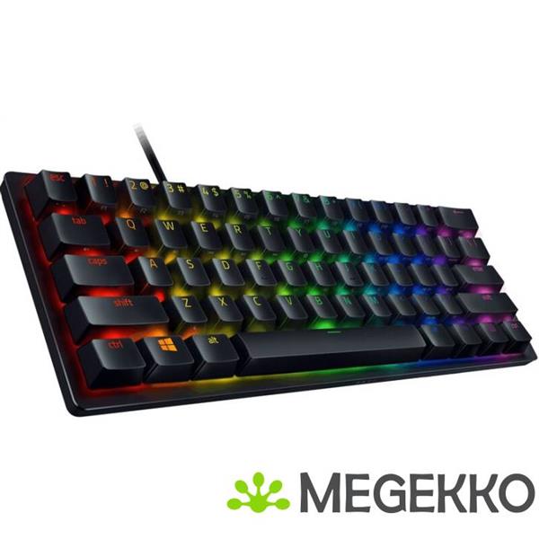 Grote foto razer huntsman mini clicky purple gaming toetsenbord computers en software toetsenborden