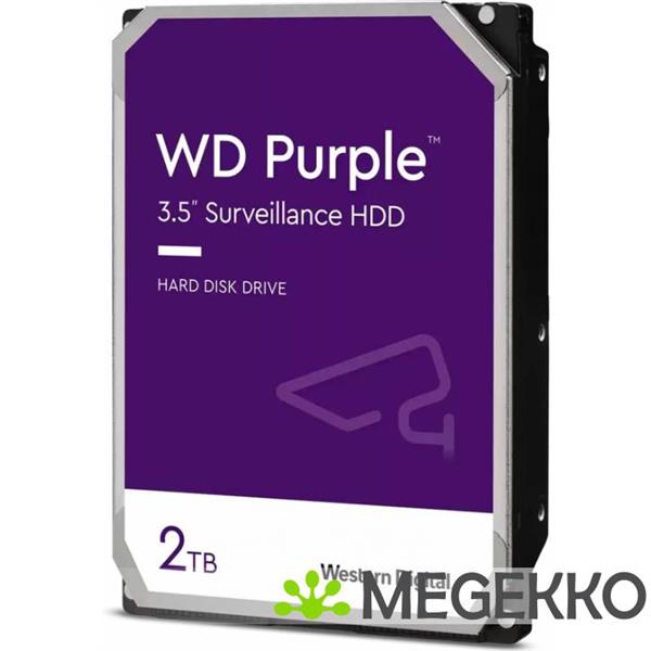 Grote foto western digital purple wd23purz 2tb computers en software harde schijven