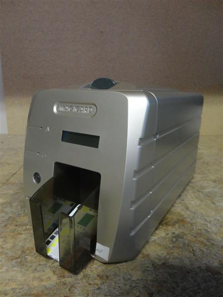 Grote foto magicard rio 2e single side card printer colour usb lan 300dpi computers en software printers