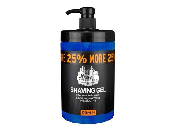 Grote foto the shave factory shaving gel 1250ml kleding dames sieraden