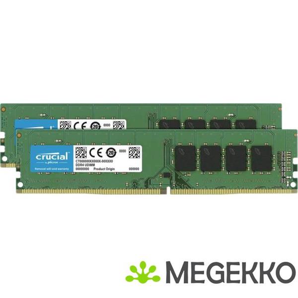 Grote foto crucial ddr4 2x8gb 3200 computers en software overige computers en software