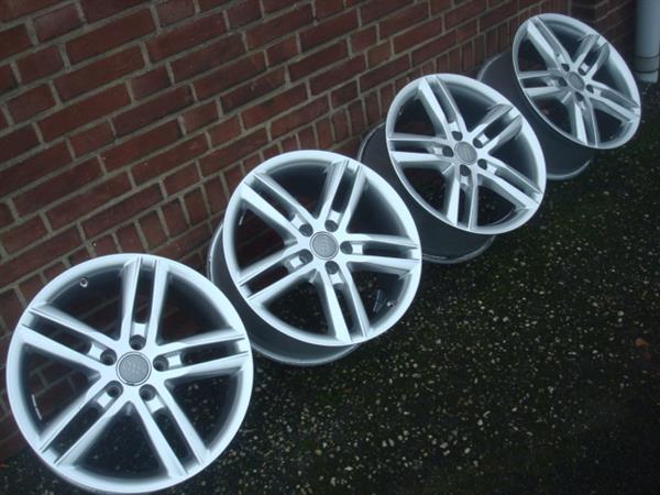 Grote foto 18 originele audi a4 s4 8k b8 s line velgen 5x112 auto onderdelen banden en velgen