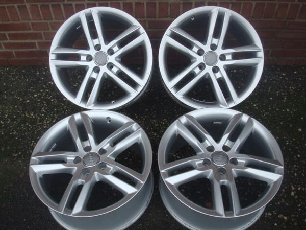 Grote foto 18 originele audi a4 s4 8k b8 s line velgen 5x112 auto onderdelen banden en velgen