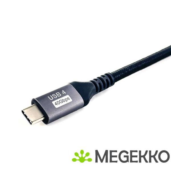 Grote foto equip 128383 usb kabel 2 m usb4 gen 3x2 usb c zwart computers en software overige computers en software