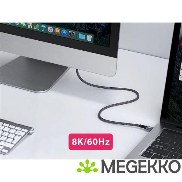 Grote foto equip 128383 usb kabel 2 m usb4 gen 3x2 usb c zwart computers en software overige computers en software