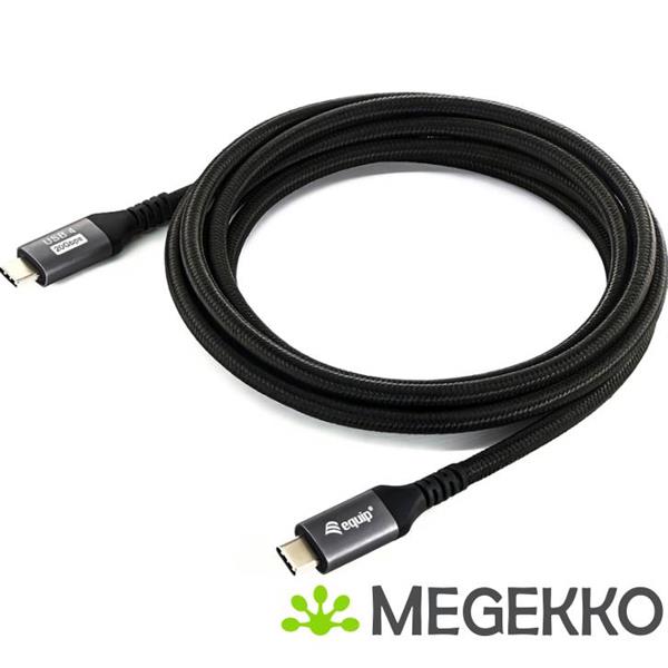 Grote foto equip 128382 usb kabel 2 m usb4 gen 2x2 usb c zwart computers en software overige computers en software