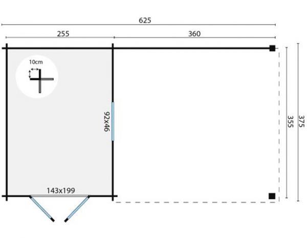 Grote foto tuinhuis modern diederick 625 x 375 tuin en terras tuinhuisjes en blokhutten