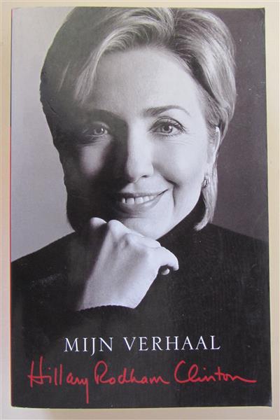 Grote foto hillary rodham clinton mini figuurtje boeken politiek en maatschappij